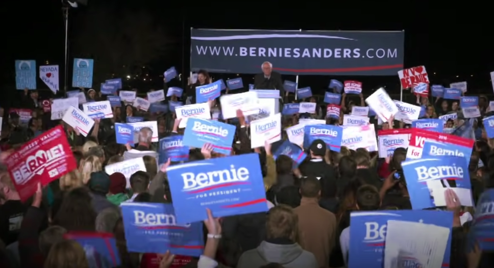 Bernie Sanders video della campagna elettorale.