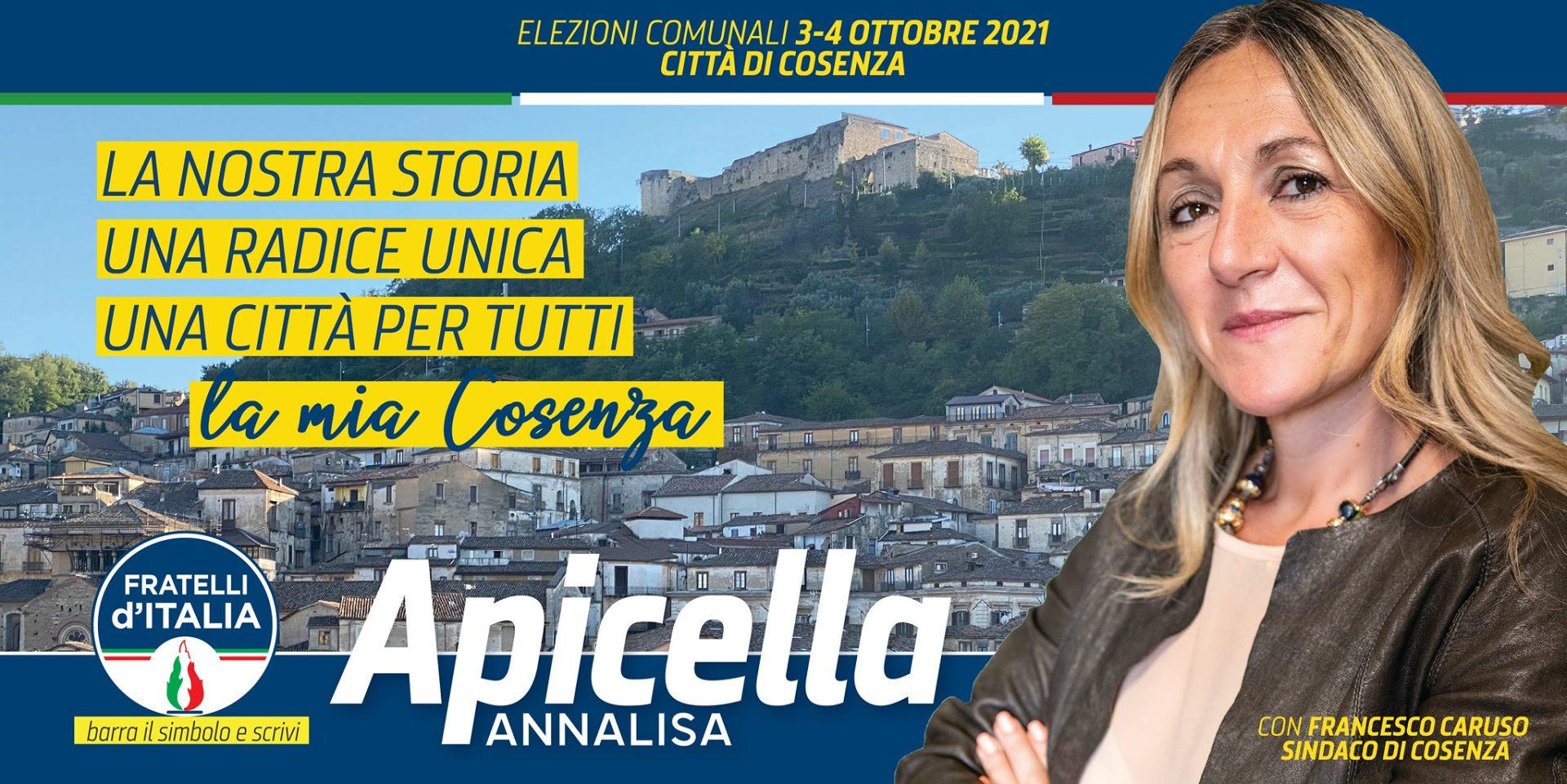 Annalisa Apicella – Amministrative Cosenza 2021